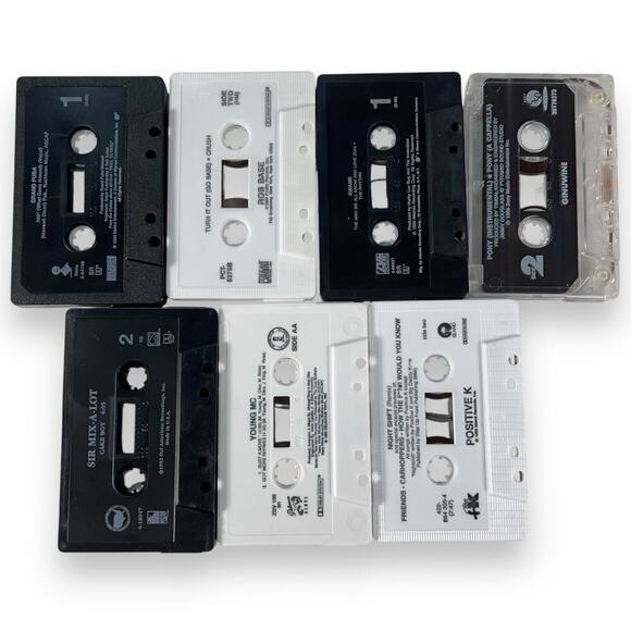 Rap Hip Hop Cassette Lot Of 10 Kwame Grand Puba Ginuwine Cool C Total MORE - Picture 5 of 9
